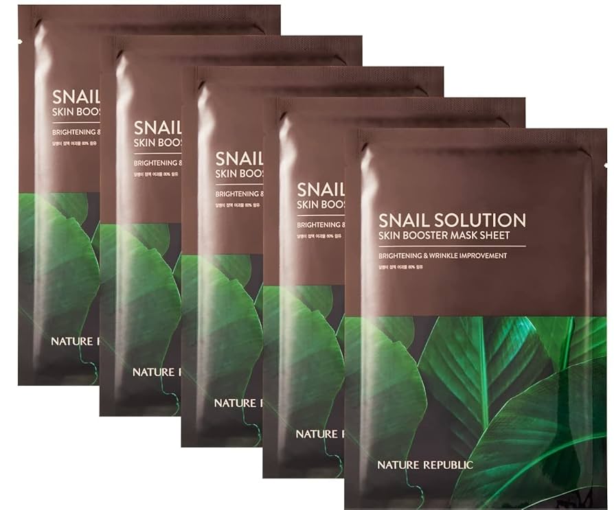 ネイチャーリパブリック　スネイルソリューション セット　5点　新品 ネイチャーリパブリック スネイルソリューション セット 5点