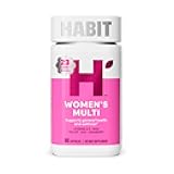 Habit Womens Multi Supplement (60 Capsules) - New Look, Supports General Health & Wellness, 23 Essential Vitamins and Minerals, Fruit extracts, Folate, Iron, B12, Biotin, Non-GMO (1 Pack)