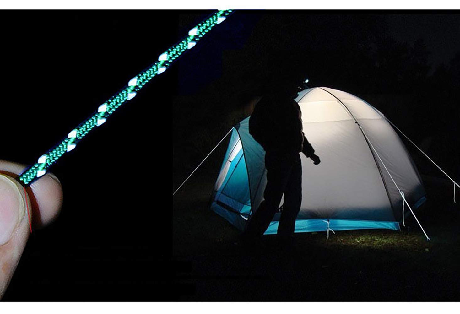 Coghlans Reflective Guy Line 50 Ft – Off Grid Ready