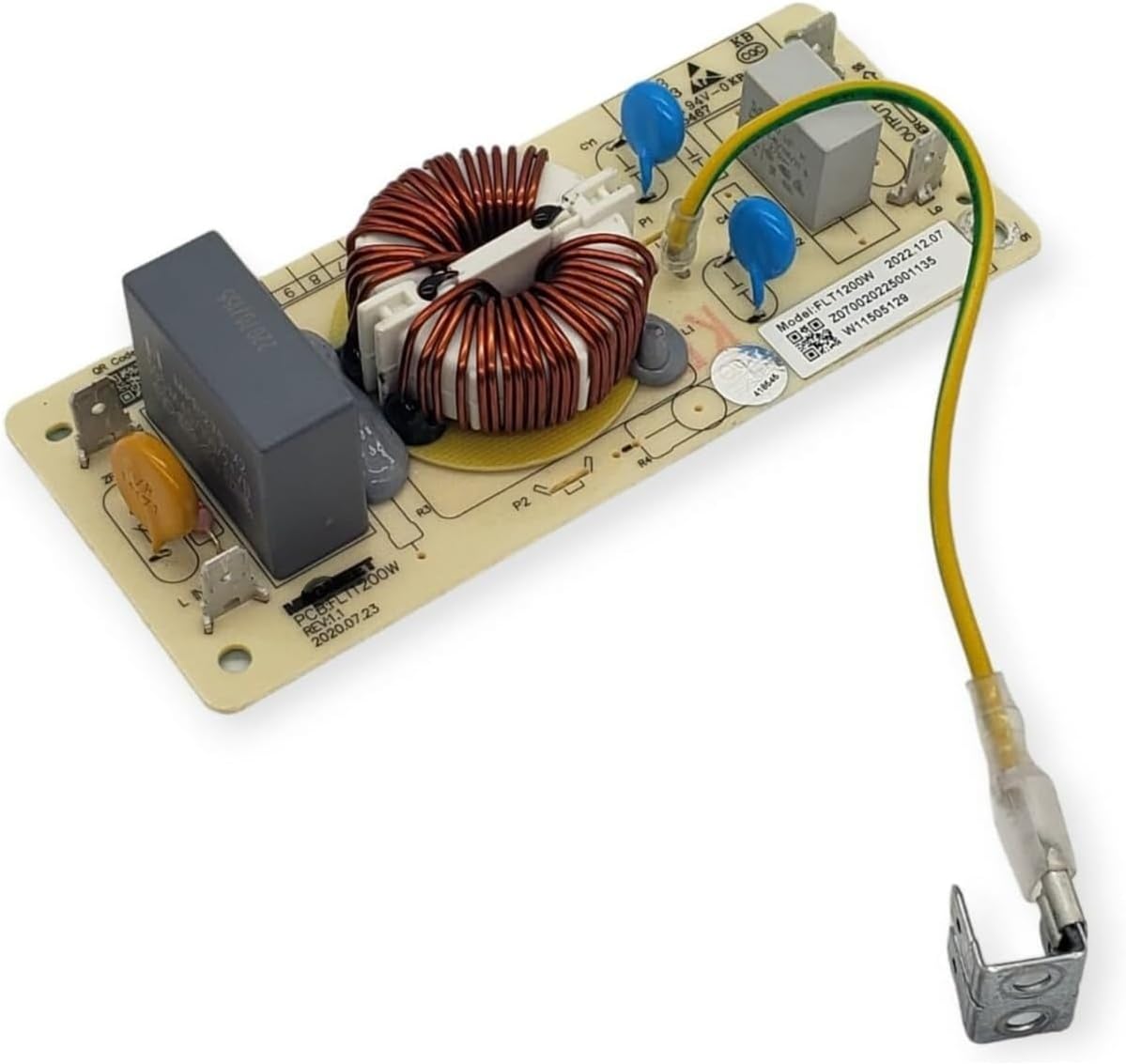 Generic New OEM Replacement for Whirlpool Microwave Noise Filter W11505129 1-Year