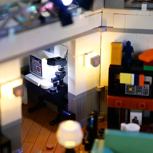 Miniatura 4 de BRIKSMAX Kit de iluminación LED para Seinfeld - Compatible con el modelo de bloques de construcción Lego 21328 - No incluye el juego de Lego