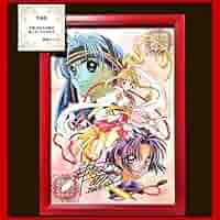 3点[神風怪盗ジャンヌ]直筆サイン本,予告状,額入りクリアブロマイド☆種村