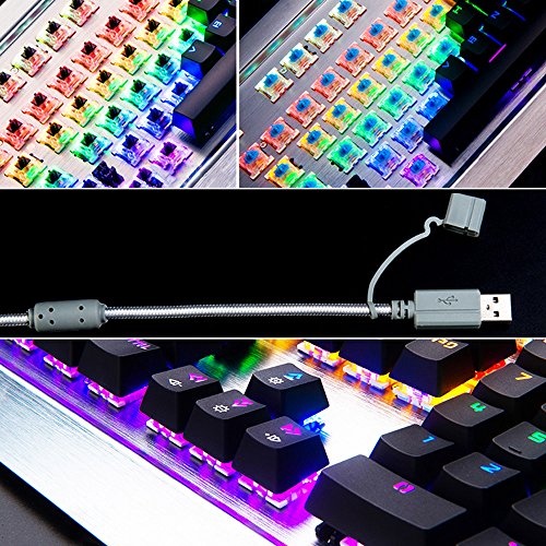Normia Rita LED USB Wired Clicky Cherry MX Black