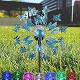 Wind Spinners for Yard and Garden-Wind Sculptures & Spinners-Wind Spinners Outdoor Metal Large for P