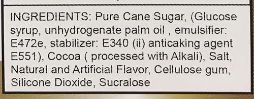 Miniatura 3 de Tazas de chocolate caliente, sin lácteos, compatibles con todas las cafeteras estándar, (12 tazas), sin cafeína, veganas