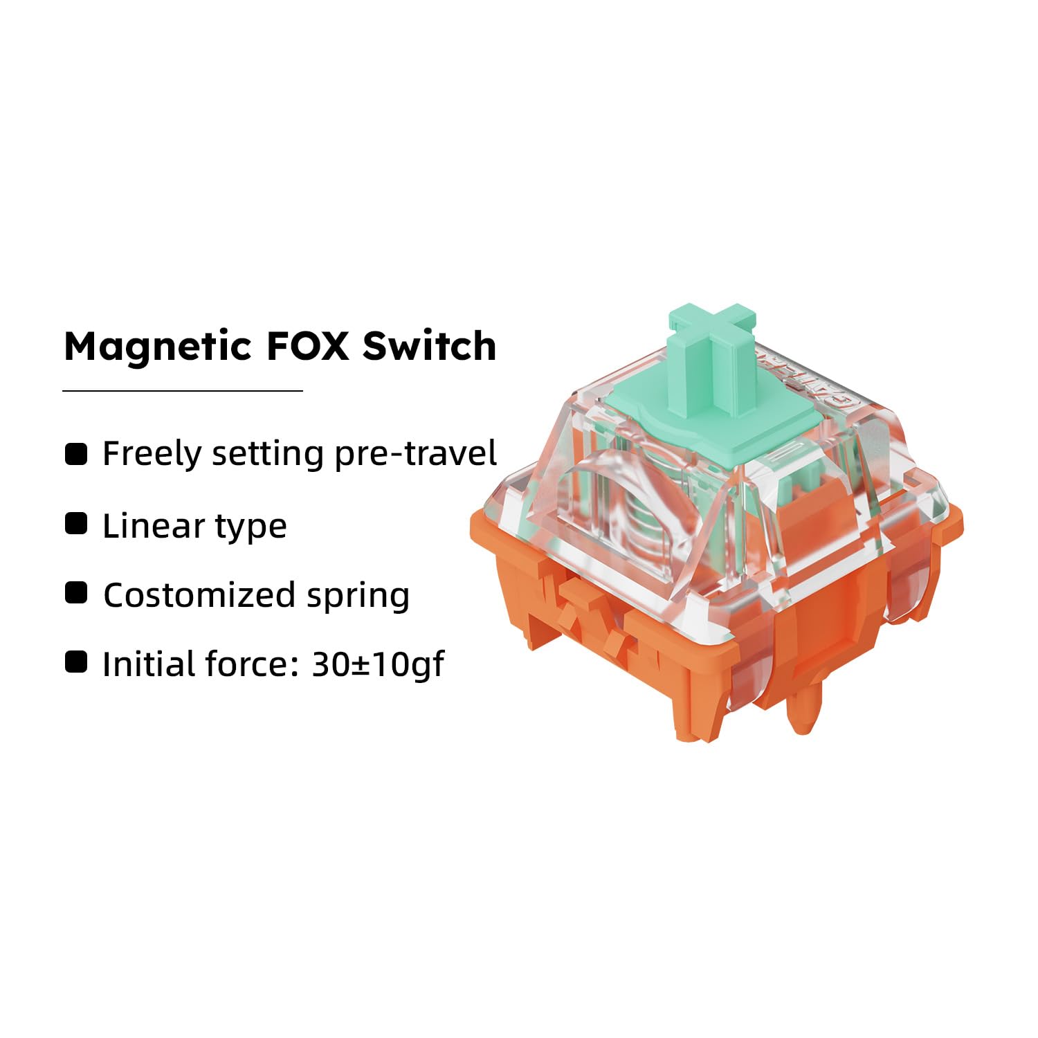 キーボード GATERON Magnetic Switch Max (70PCS) Amazon.com: GATERON Magnetic Jade Max Keyboard Switches