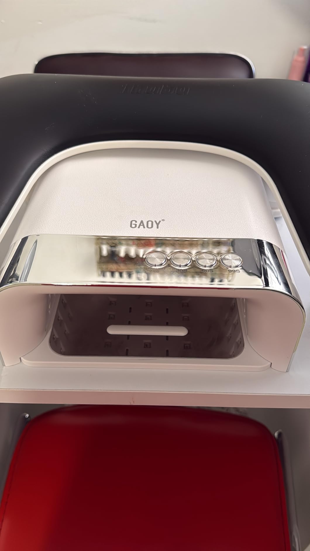 GAOY Professional UV Nail Lamp, Big Cavity Design for Long Nails, 36 LED Fast Curing Light with Infrared Sensor for Salon Gel and Acrylic Polish