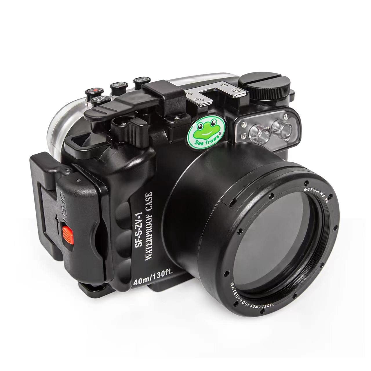 Amazon.com : Seafrogs ZV-1 [40M/130FT] Underwater Camera Housing