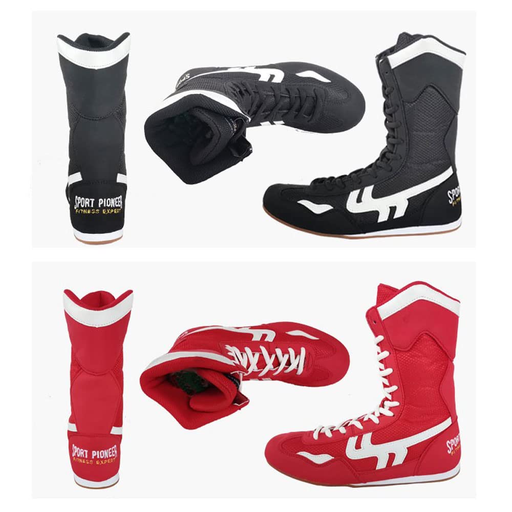 Taekwondo Schoenen, Boksschoenen, Worstelschoenen, Unisex, Ademend Mesh, Lichtgewicht Antislip, Comfort Voering, Duurzaam, voor Vechten, Oefening, Fitness, Kickboksen, Sanda, Training, Vechtsporten