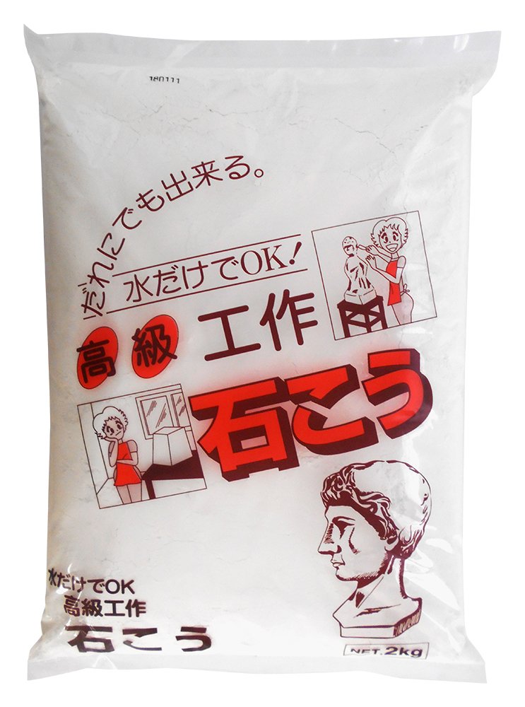 Amazon.co.jp: 家庭化学 石こう ホワイト 2kg : ホビー