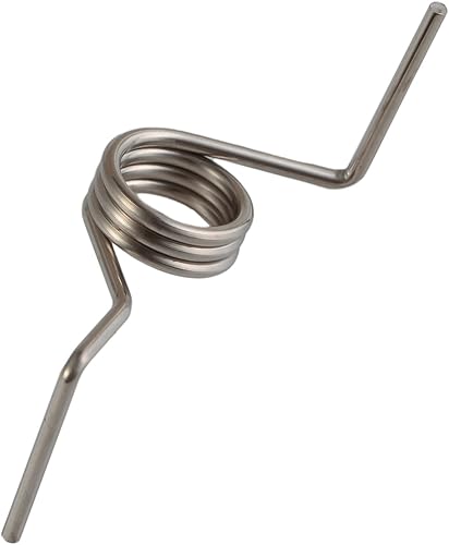 Miniatura 3 de 4 piezas de repuesto de resorte de puerta francesa para refrigerador GE WR02X12650 y mangas blancas Pin French Spring reemplaza para GE WR02X12651