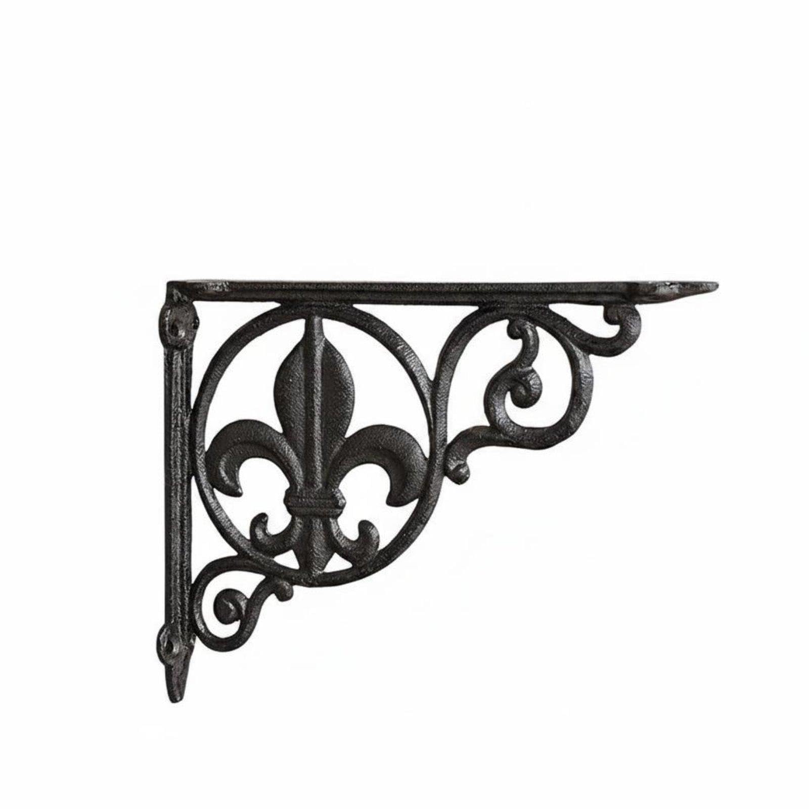Cast Iron Shelf Bracket Old-World Elegance Vintage Shelf Support Heavy Duty Ornate Wall Bracket for Crafters, Kitchen, Living Room, Garage Maojian|Home & Garden| Furniture| Bookcases-image-37