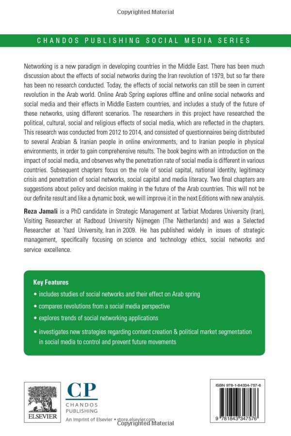Online Arab Spring: Social Media and Fundamental Change (Chandos Publishing Social Media)