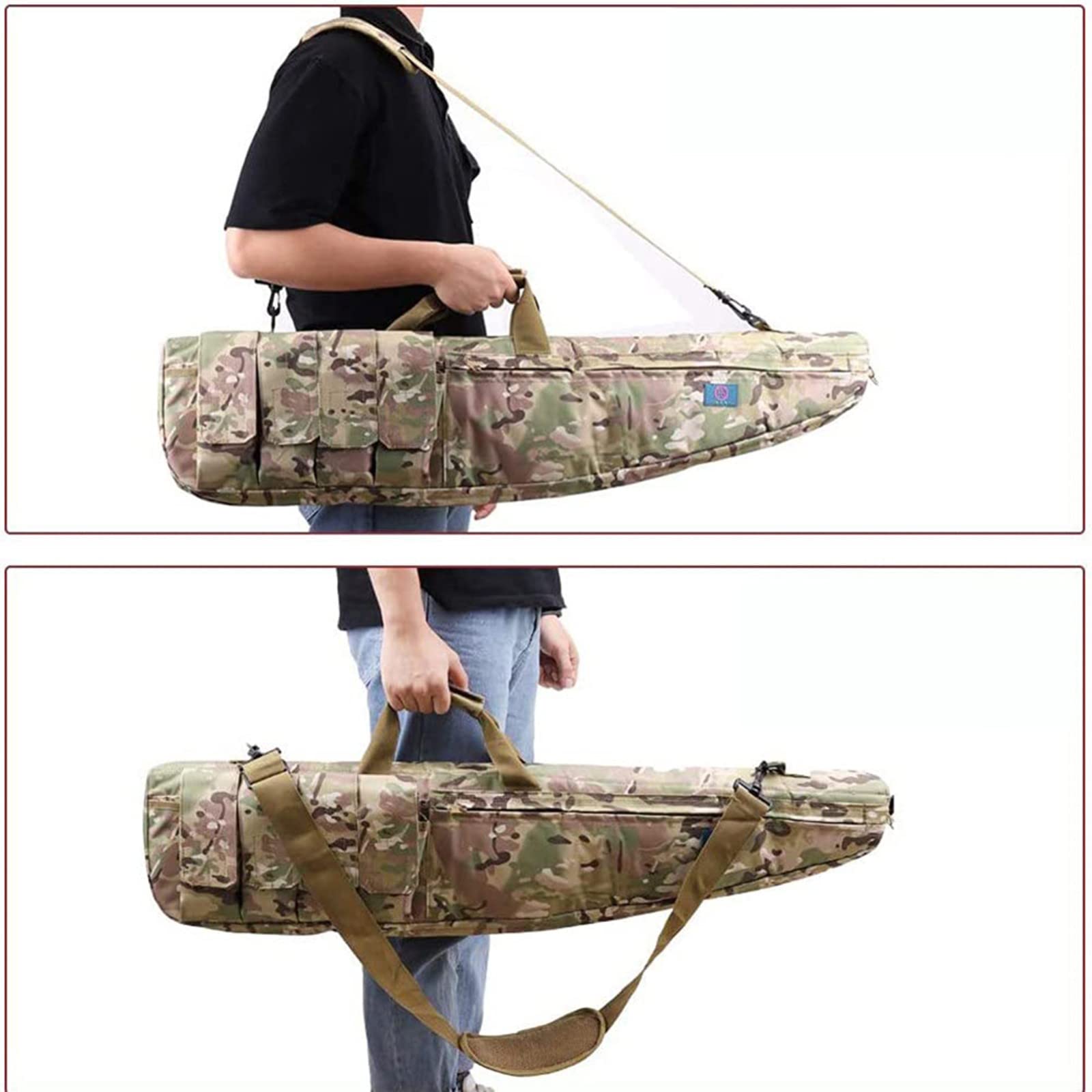 Amazon.co.jp: 70cm/100cm/120cm ガンケース ライフルケース，フル