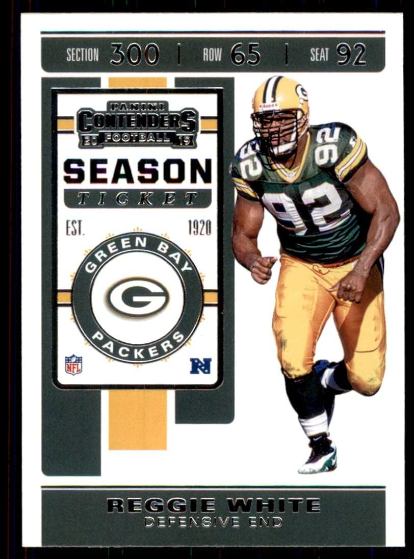2019 Panini Contenders NFL Season Ticket Football #2 Reggie White Green Bay Packers Official NFL Trading Card
