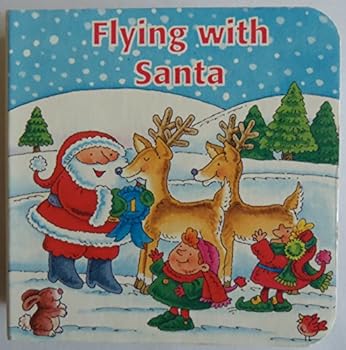 Hardcover Flying with Santa Book