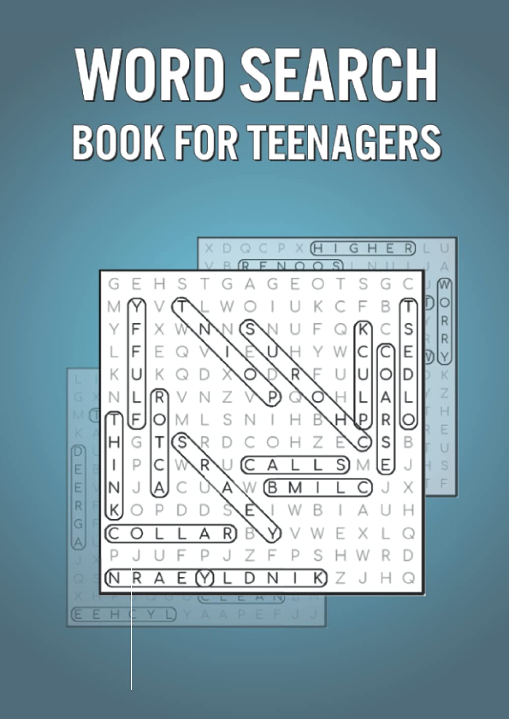 Word Search Book for Teenagers: 200 Large Print Challenging Puzzles for Teens