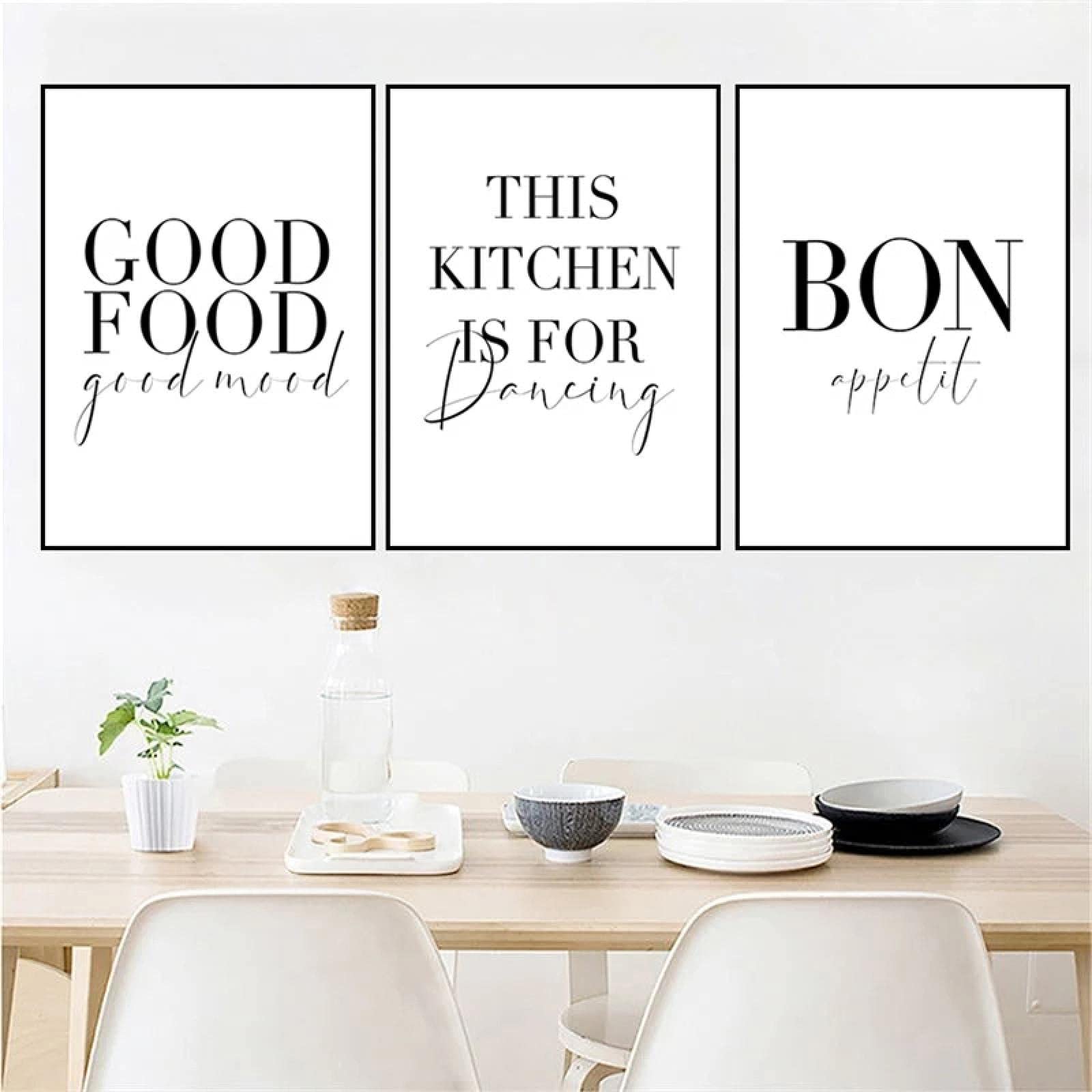 Bon Appétit Poster kitchen decor print | Poster Store US