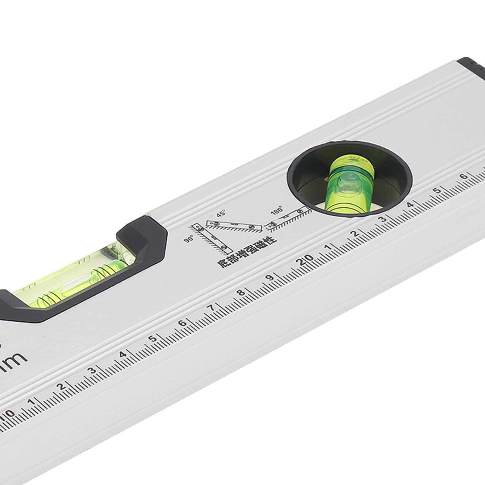 Precision Magnetic Level Ruler - 12 Inch Aluminum -8