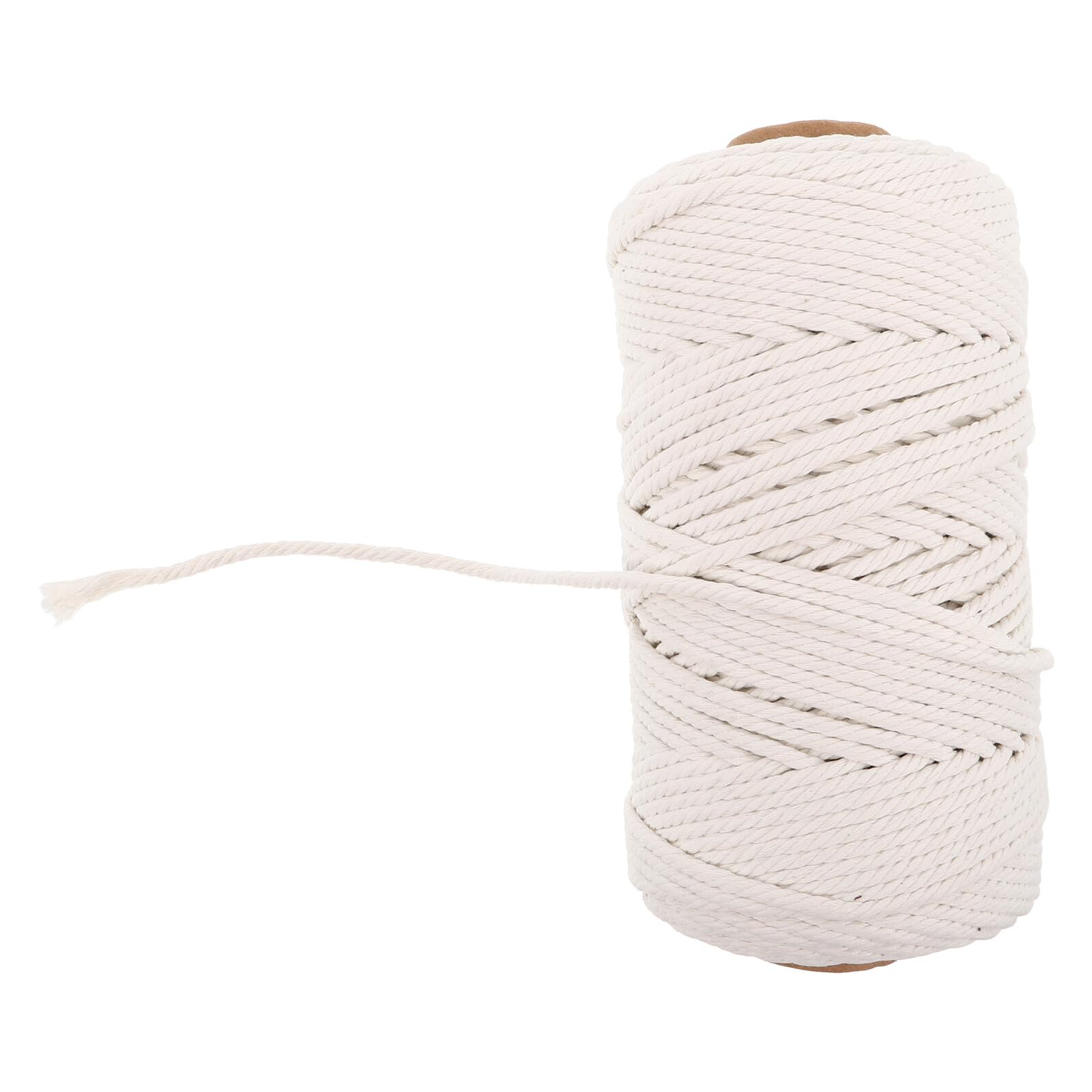 Cuerda de algodón para macramé 4 mm x 200 m colgantes de plantas