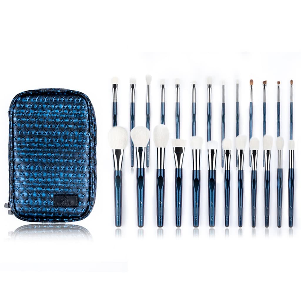 Pennello cosmetico - Set di 25 pennelli per Il Trucco dei Capelli - Manico Che Cambia Colore - Strumento di Bellezza - Capelli Morbidi Professionali