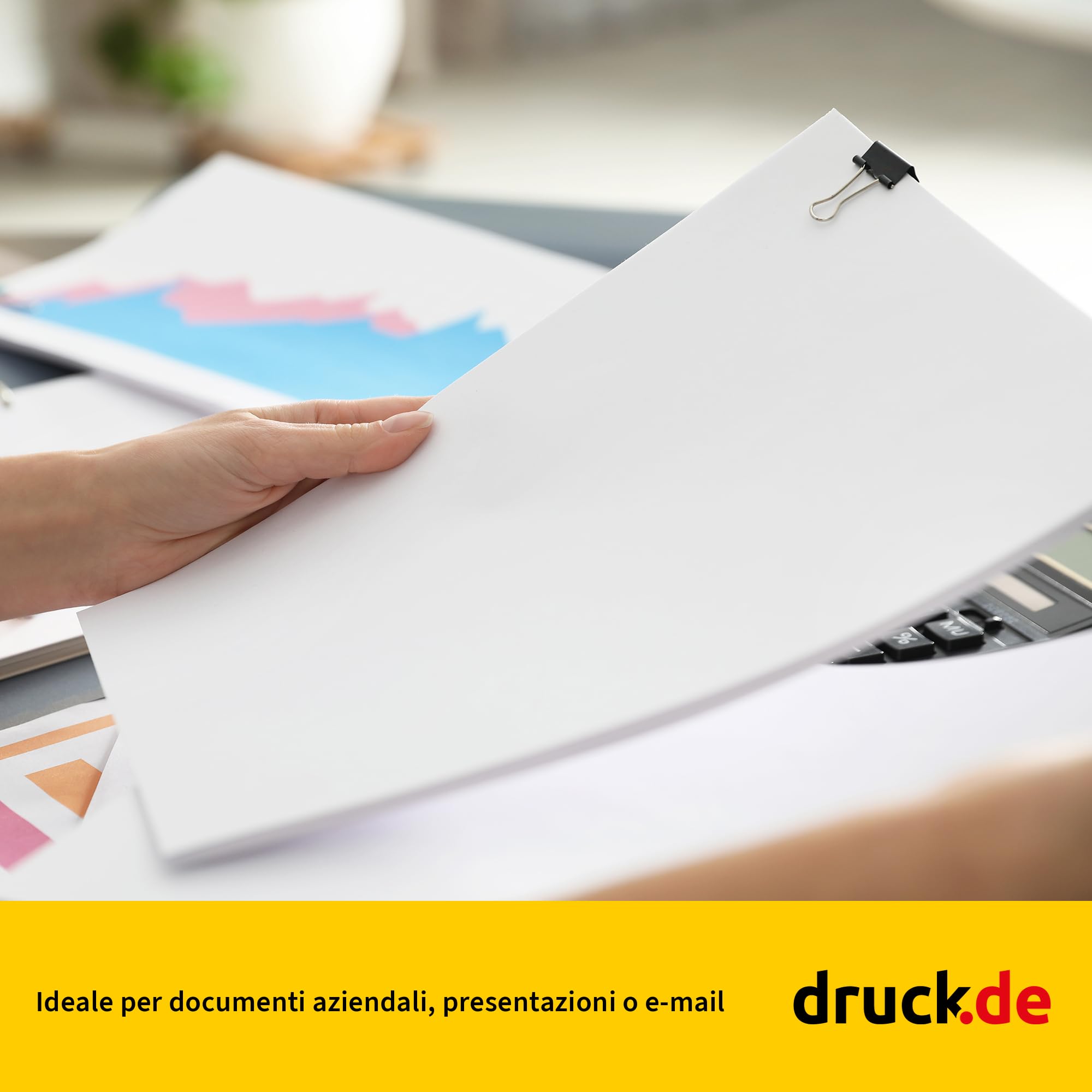 Carta per stampante Premium DIN A4 – 5.000 fogli (2 x 5 x 500 fogli) – Carta bianca universale per ufficio e casa (2 scatole | 5.000 fogli)