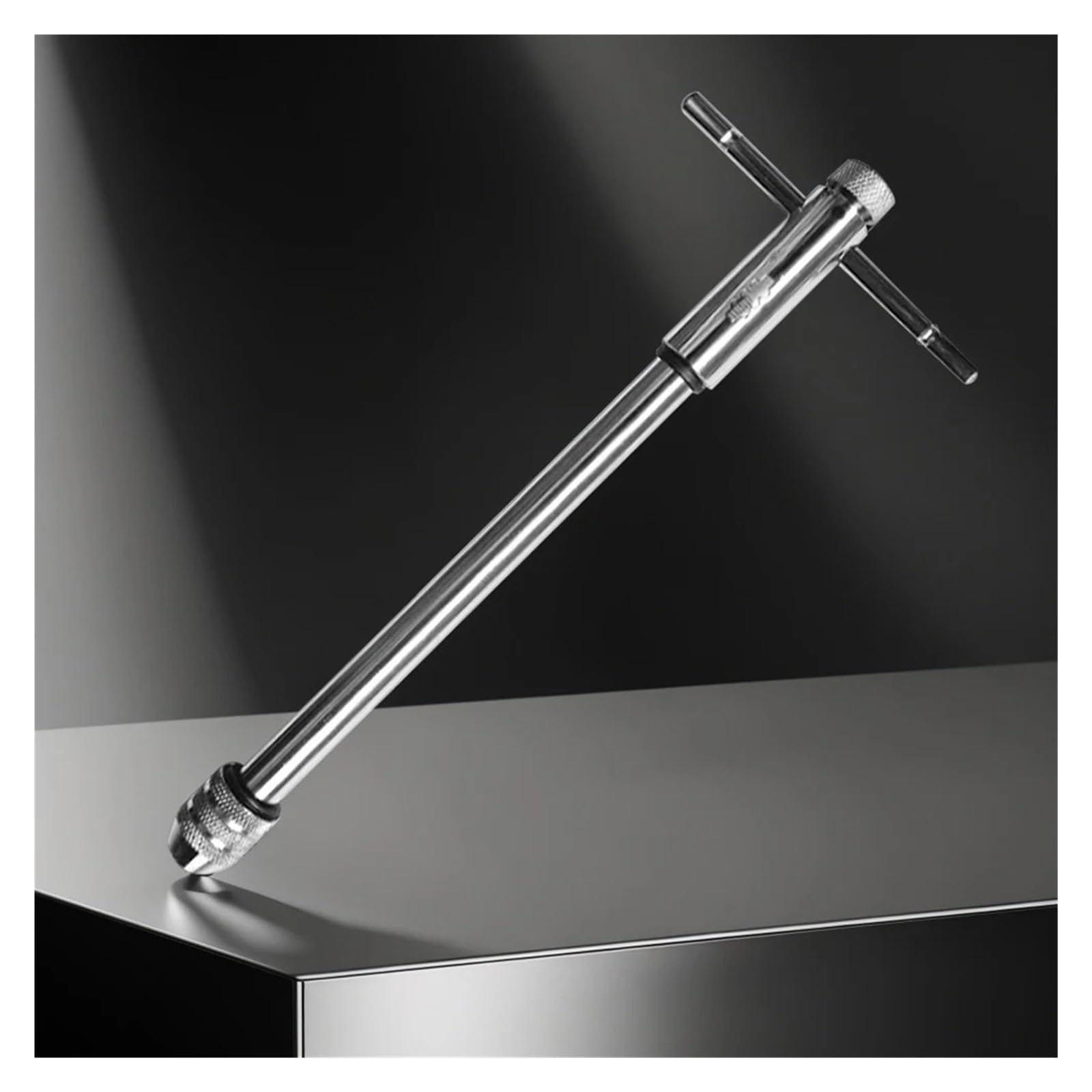 Chiave a cricchetto con impugnatura a T regolabile, alesatore manuale, chiave manuale, chiave a cricchetto for maschi metrici M3-M8 M5-M12, chiave a cricchetto for maschi a T(M5-12)