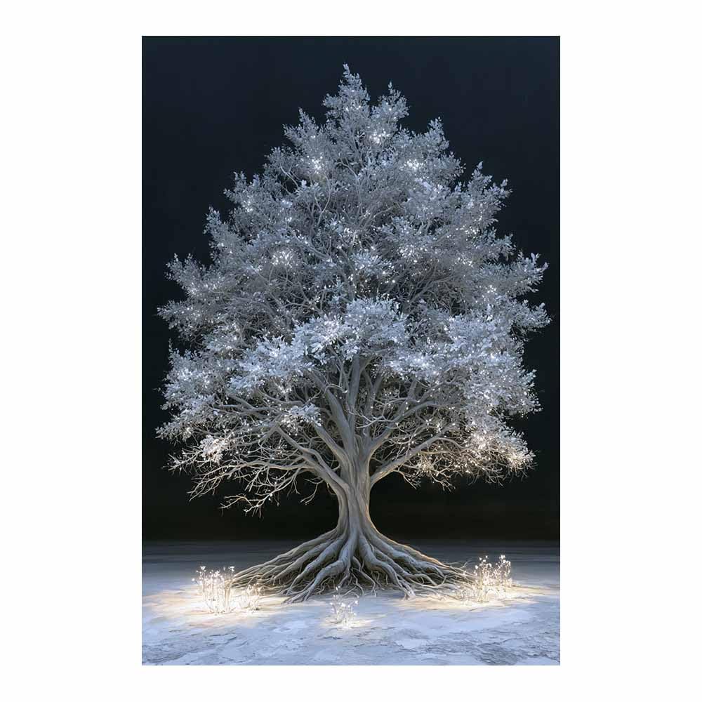 XENIOU Tree Of Life Wall Art Yellow foliage tree canvas wall art, prints for walls, for living room bathroom Bedroom Home Decoration.(Multicolor)-70x100cm Unframed