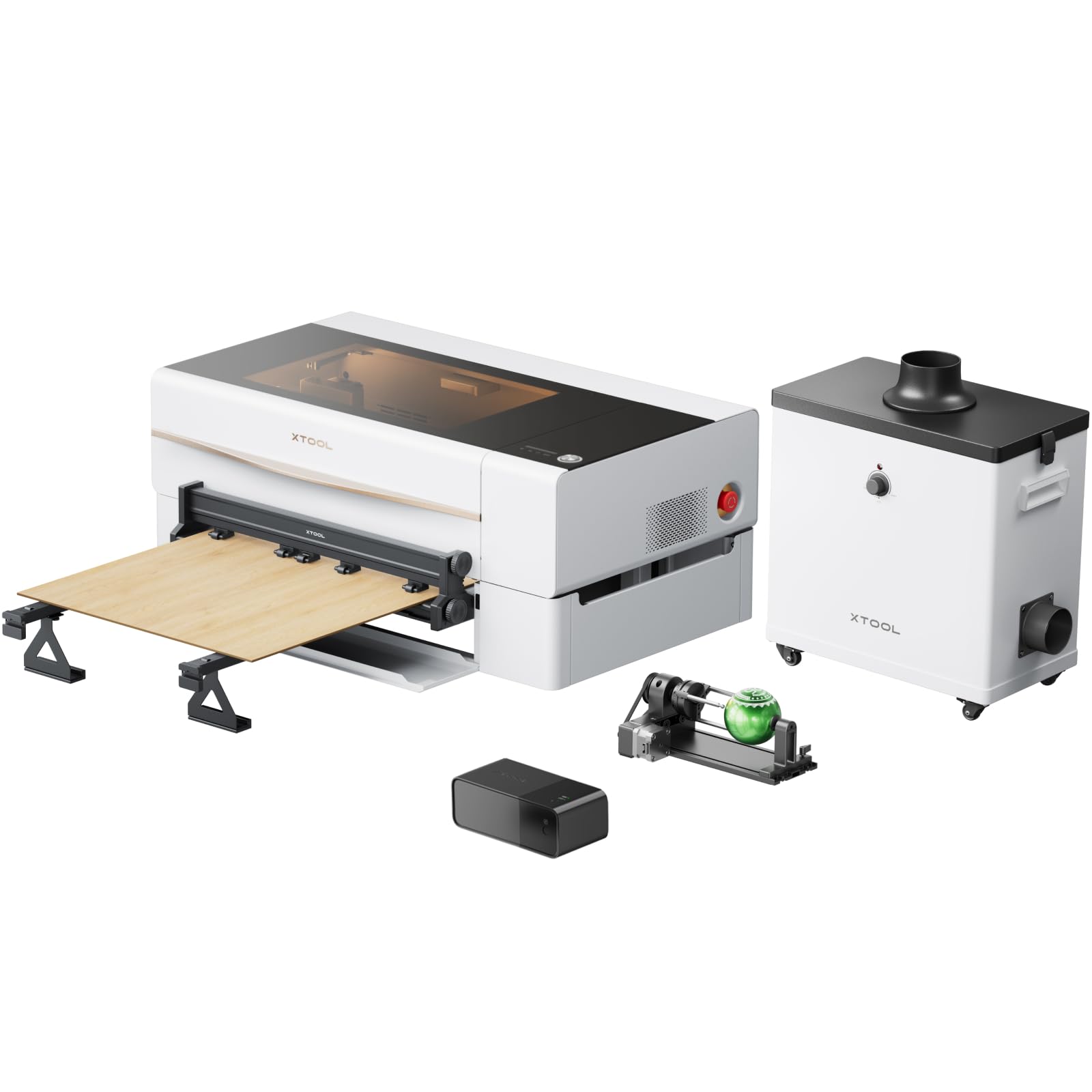 Amazon.com: xTool P2 55W CO2 Laser Cutter All-in-One Bundle, with