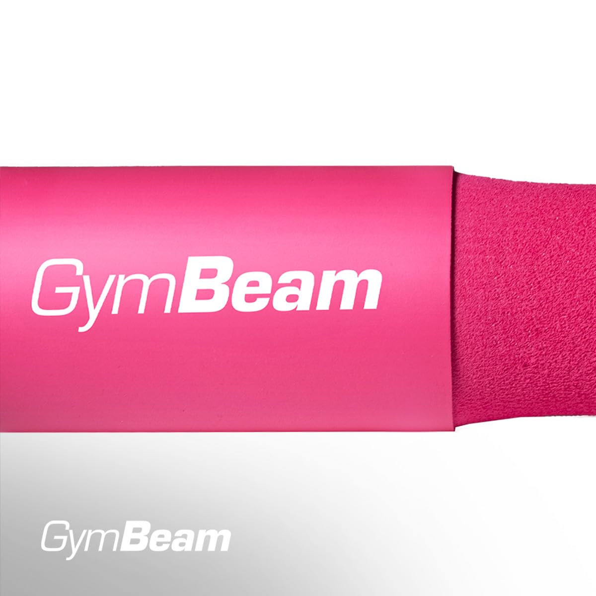 GymBeam Cuscinetto per Bilanciere da Donna, Colore Rosa, Barbell Pad in Gomma Nitrilica, Ideale per Squat con Bilanciere, Allevia la Pressione sul Tratto Cervicale