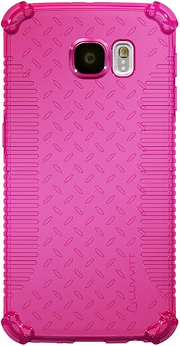 Miniatura 8 de LUVVITT - Funda para Galaxy S6, funda trasera de TPU suave y flexible, funda de goma transparente para Samsung Galaxy S6, rosa transparente