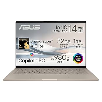 Amazon.co.jp: ASUS ノートパソコン Zenbook SORA UX3407RA 14