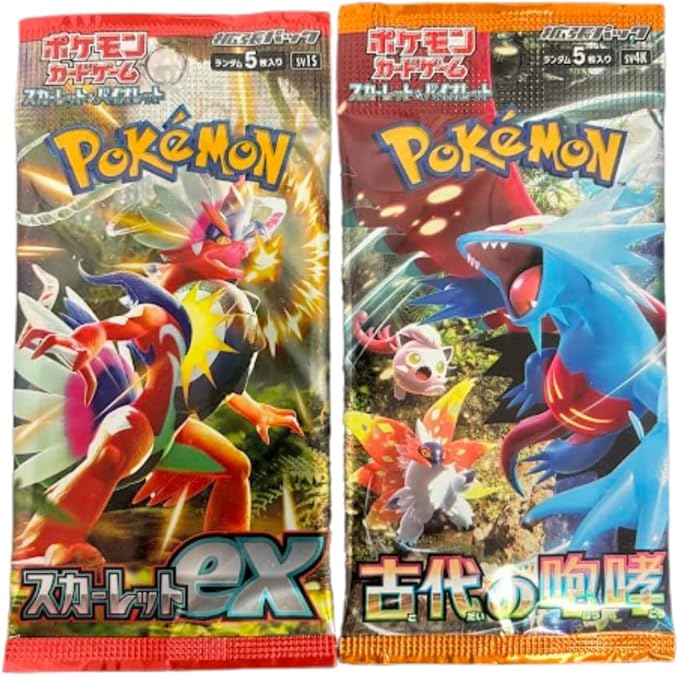 Lote de 4 sobres japoneses aleatorios de Pokémon miniatura 2