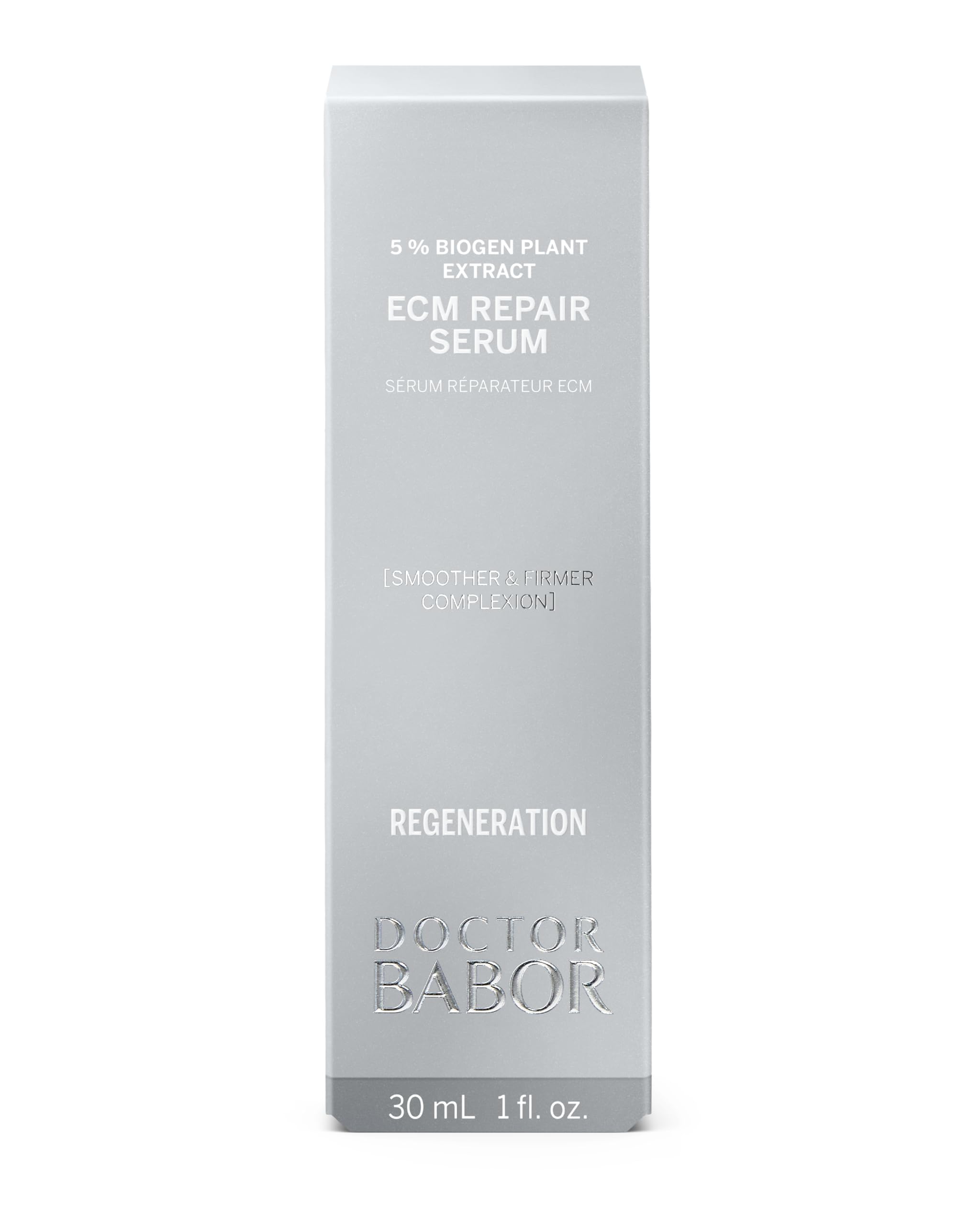 DOCTOR BABOR ECM Repair Serum | Trattamento viso Anti-età per una Pelle Compatta e Liscia | Rigenera e Trasforma la Pelle Con il 5% di ESTRATTO DI PIANTA BIOGEN | Vegan | 30ml