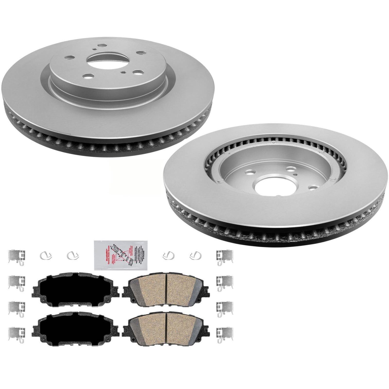 Amazon.com: Frt Coated Rotors Brake Pads Built In Japan Vin J 