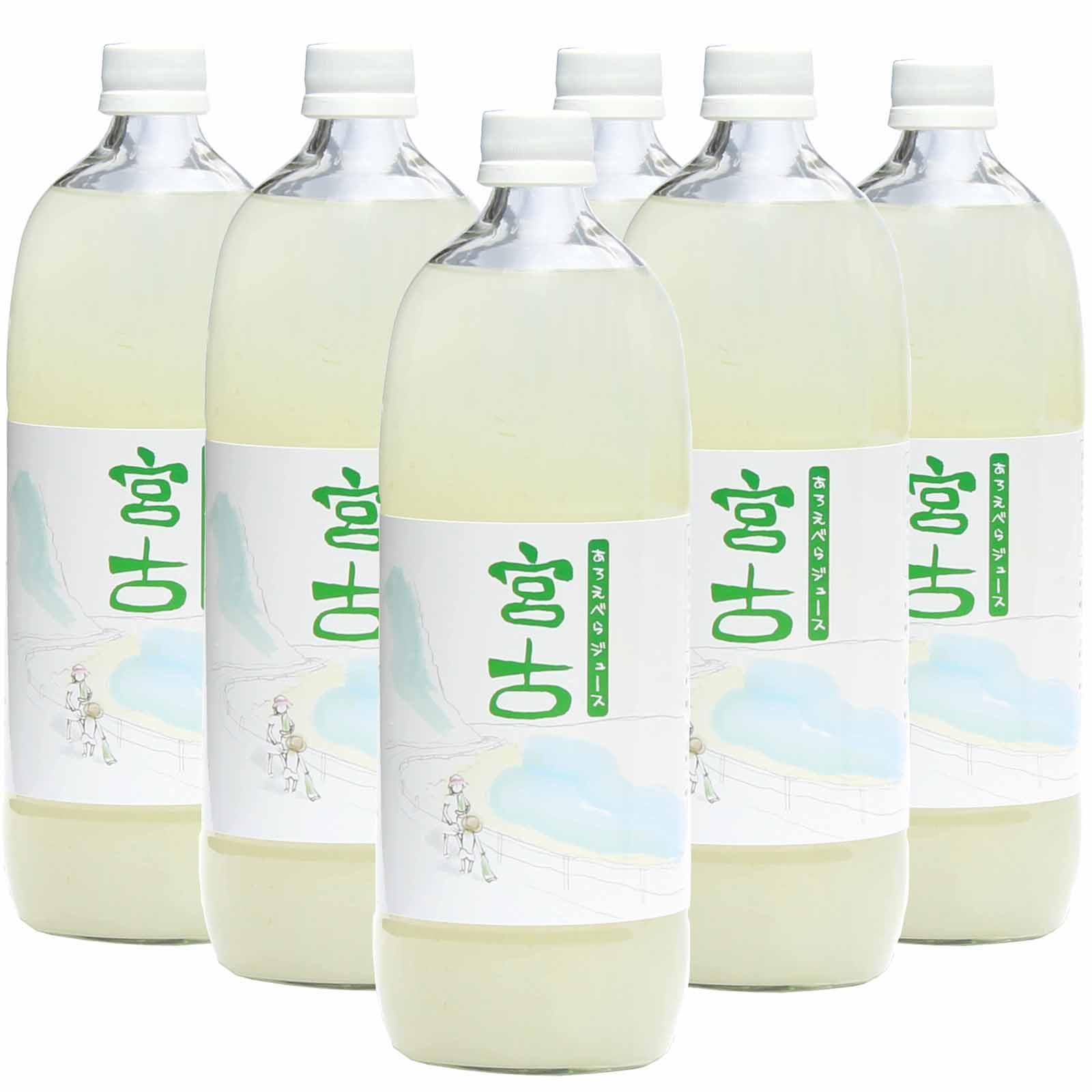 Amazon.co.jp: あろえべらジュース宮古1,000ml＊6本セット-沖縄宮古島 