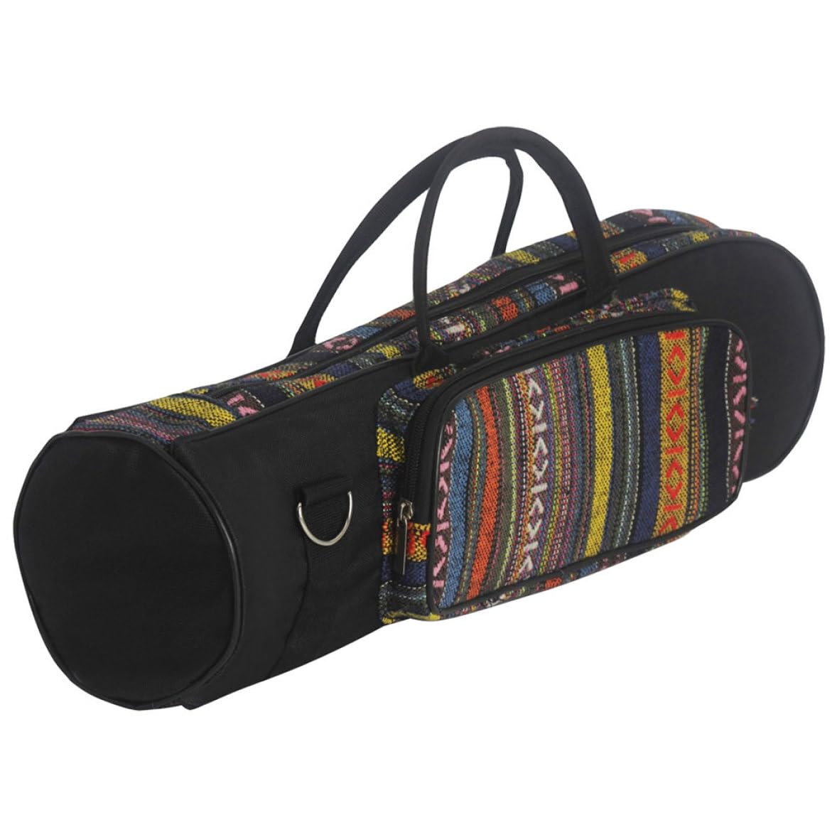 Sac de transport pour trompette étui souple en tissu Oxford avec ceinture d'épaule Double fermeture éclair pour Instrument de musique