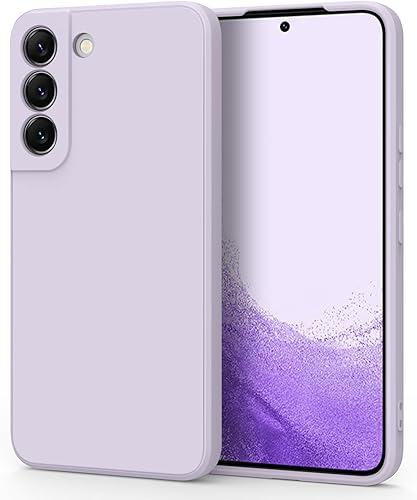 1 unidad Funda para Samsung Galaxy S22, elegante funda protectora delgada de silicona líquida de cuerpo completo para Samsung Galaxy S22 5G 6.1