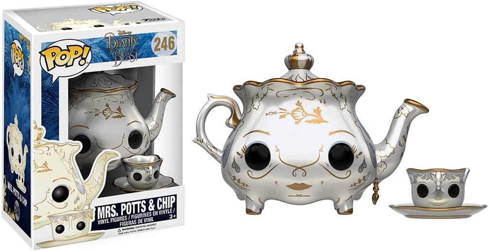 Funko POP Disney: Beauty & The Beast Mrs. Potts & Chip Toy Figure