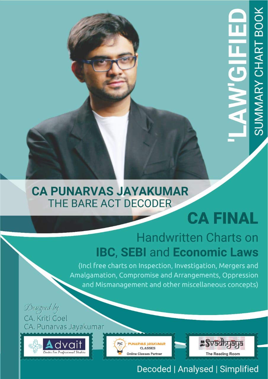 Buy CA FINAL 'Law'gified SUMMARY CHART BOOK (PAPER 4) (Handwritten Ca Final Law Chart Book Pdf Free Download