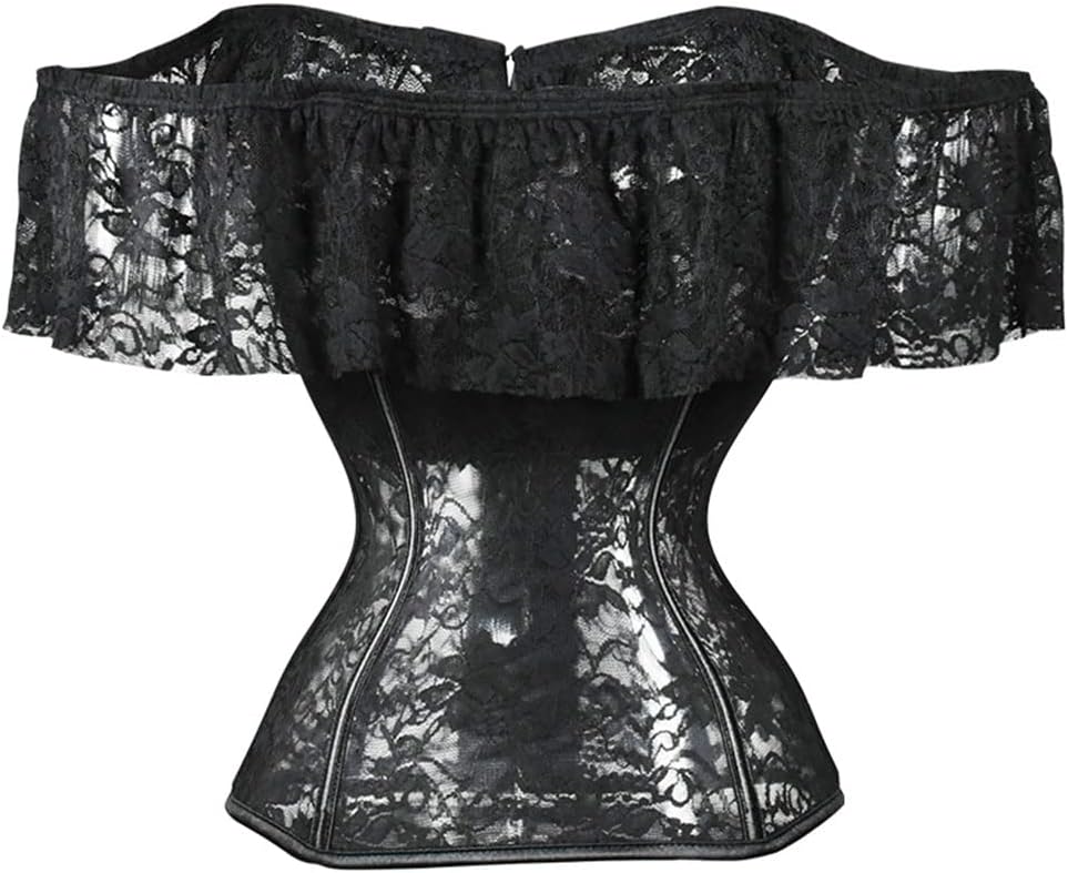 abilletage Luscious サイドレースアップショートコルセット 青