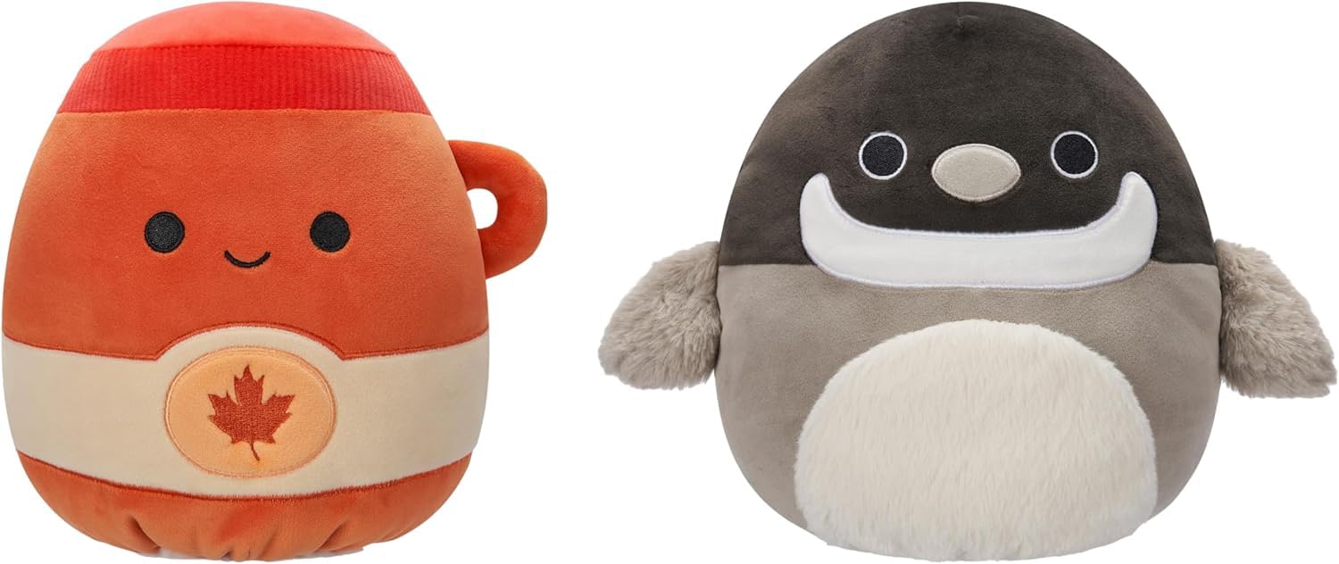 Amazon.com: Squishmallows Original FlipAMallows 8in Maple Syrup