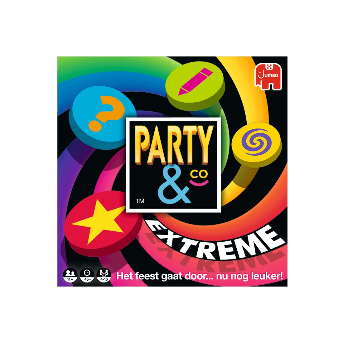 Jumbo Party & Co. 19891 juego de tablero Fiesta