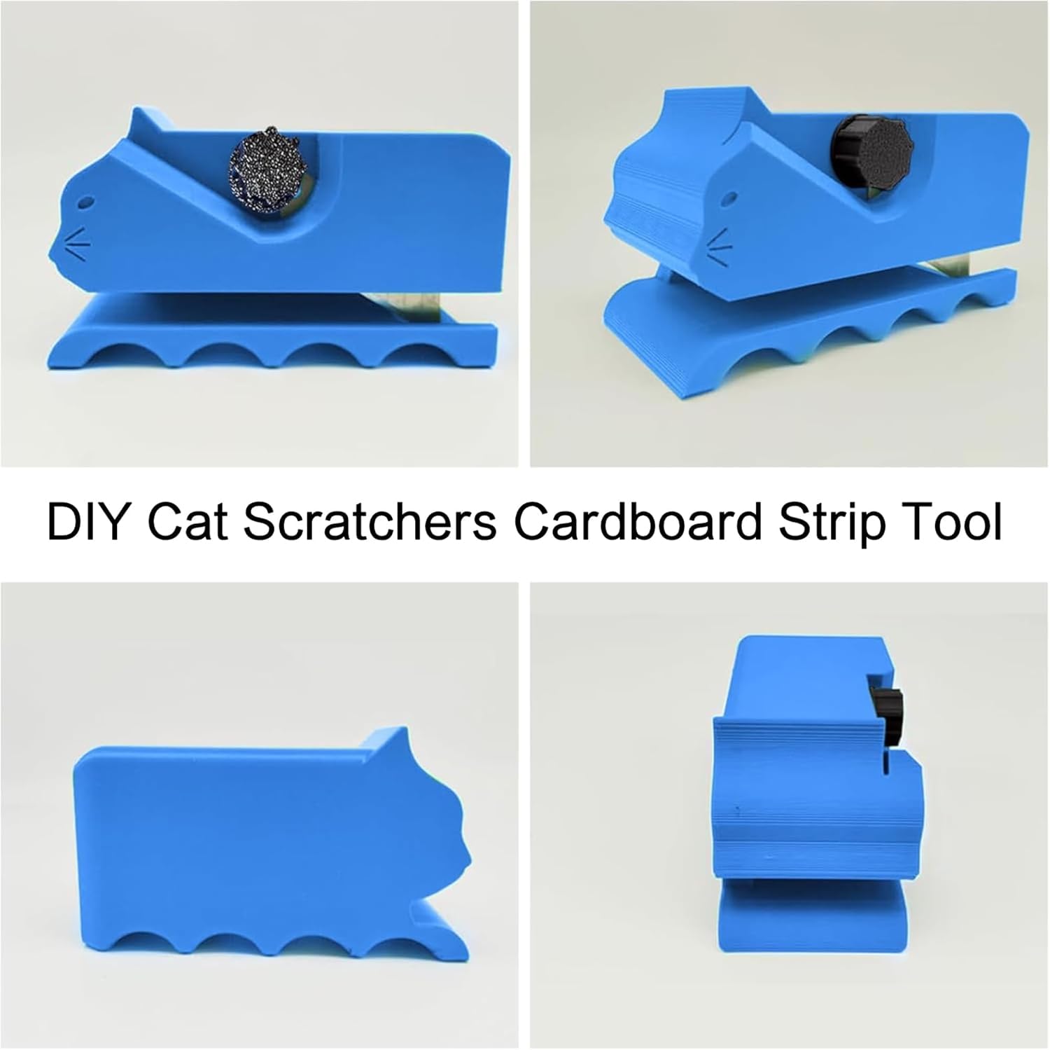 DIY Cat Scratcher Cutter Songholee Cardboard Cutter For DIY Cat Scratchers  - Red Corrugated Cardboard Cutting Tool For Pet Projects Cardboard  Scratcher Tool, image size:1500x1499