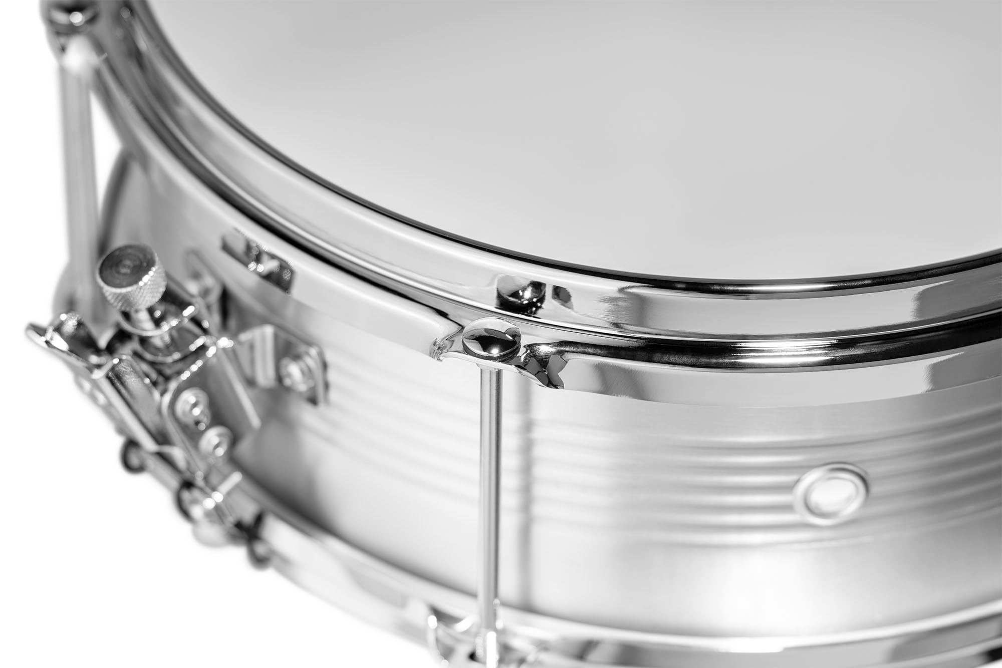 Meinl Percussion CA12 - Caixa in alluminio, diametro 30,48 cm (12"), colore: Argento