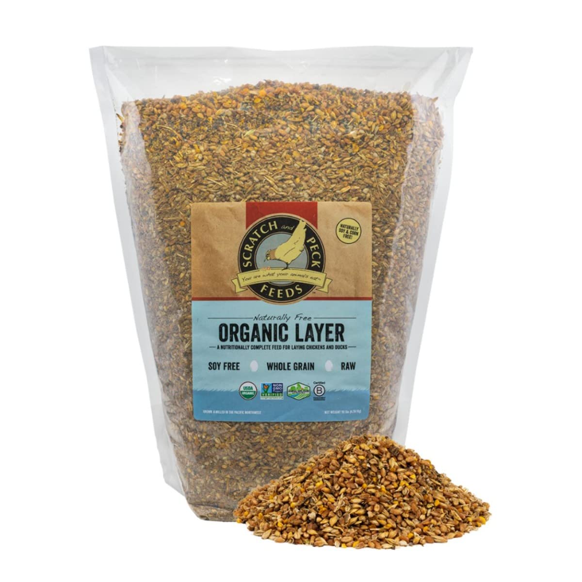 Buy Scratch and Peck Feeds Layer Mash Chicken Feed 10lbs 16