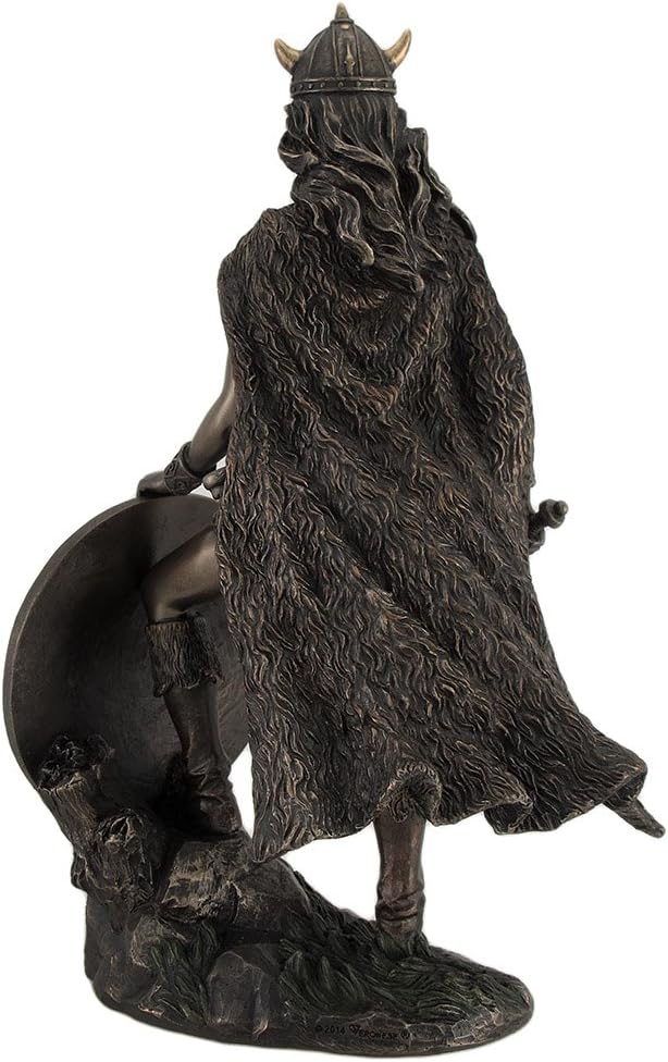 Flash Deals - 80% OFF Veronese Design Viking Shieldmaiden Bronze Finished Statue Norse Mythology Up To 40% OFF Veronese Design Viking Shieldmaiden Bronze Finished Statue Norse Mythology