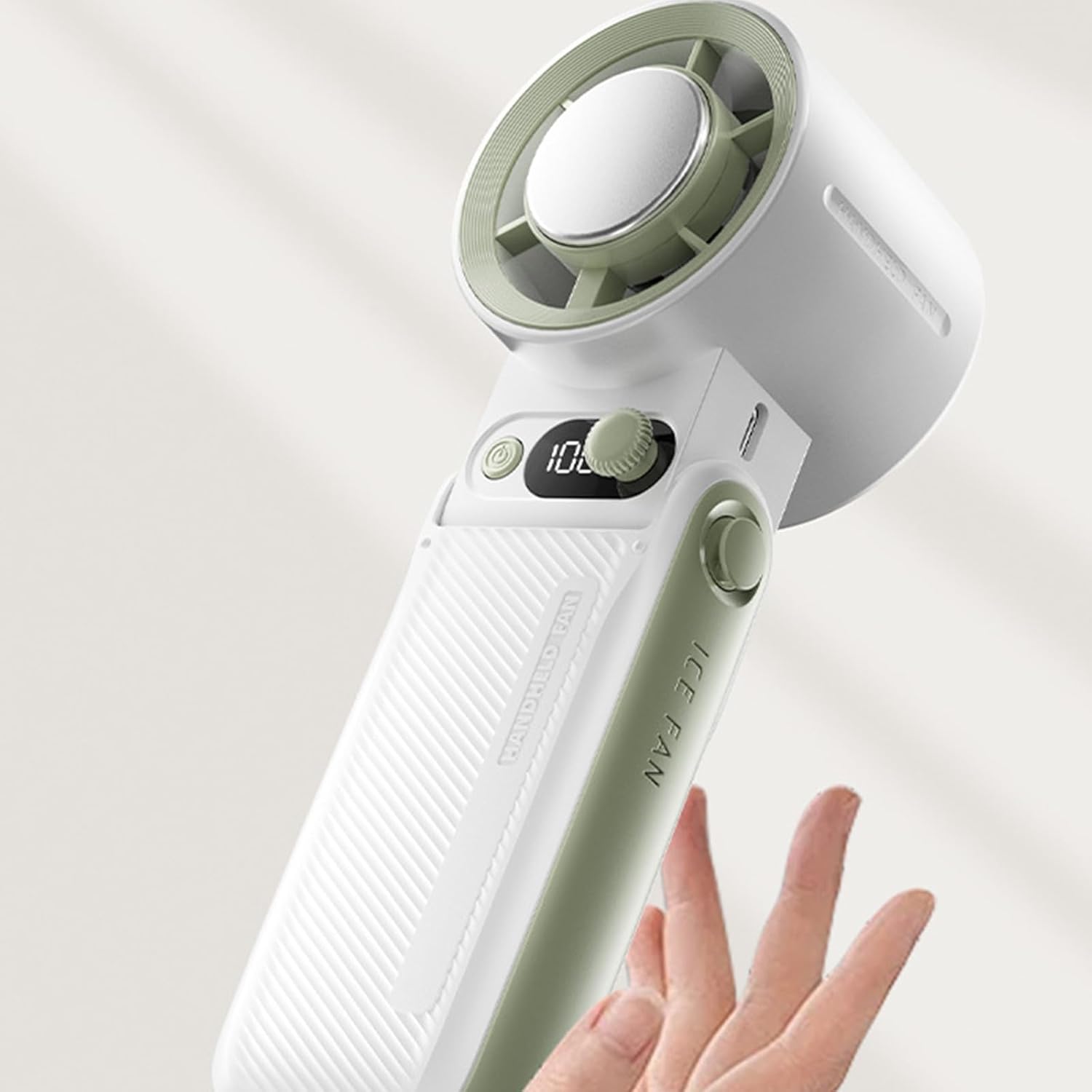 Practical Small Pocket Fan Comfortable Small Fan Handheld Office Rechargeable Air Cooling Suitable For Home Travel Cooling