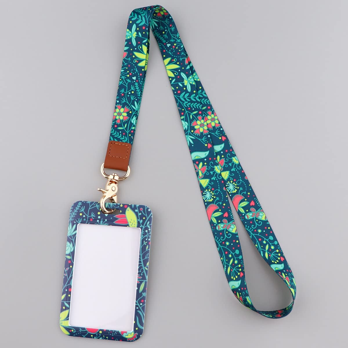 Porte-badge rétractable de haute qualité en plastique avec boucle facile à tirer
