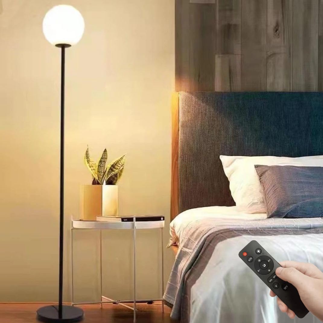 Amazon.co.jp : JOYIDEAVA LEDフロアランプ、リモコン付き、無段階で色